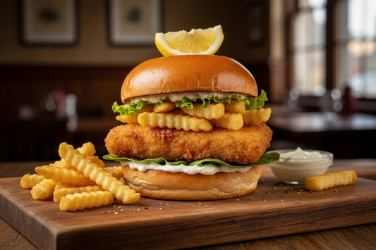 Fish and Chips burgers