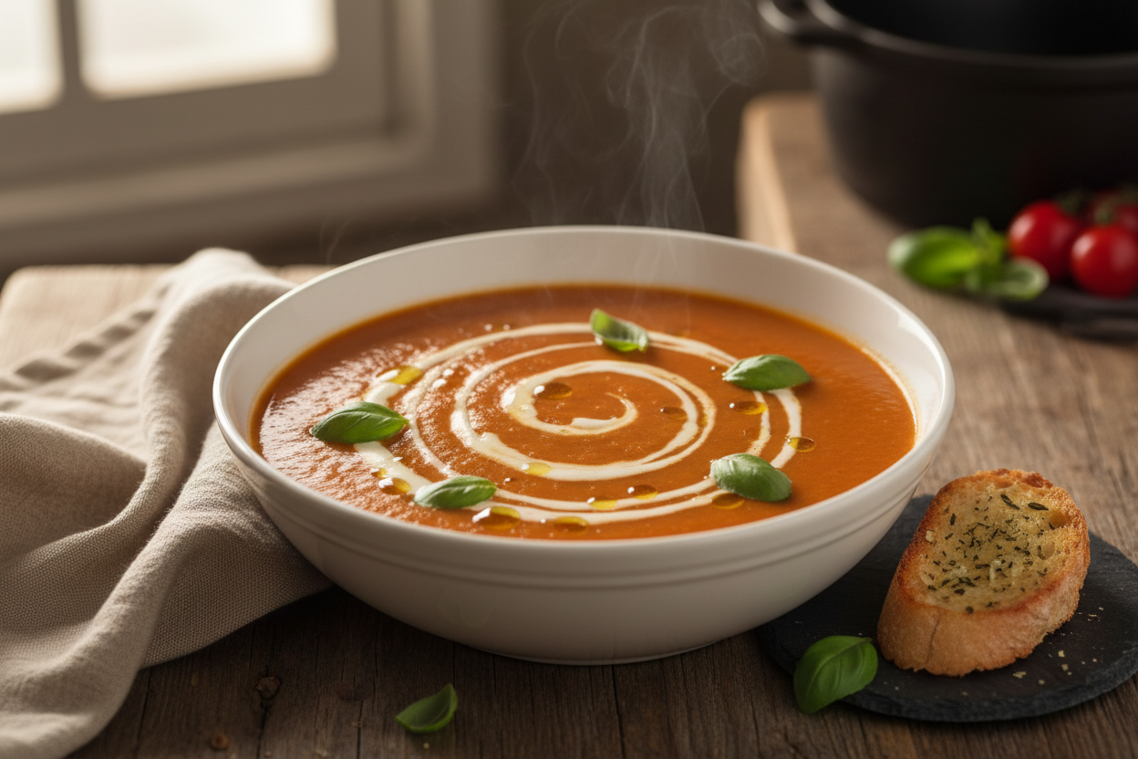 Creamy tomato soup